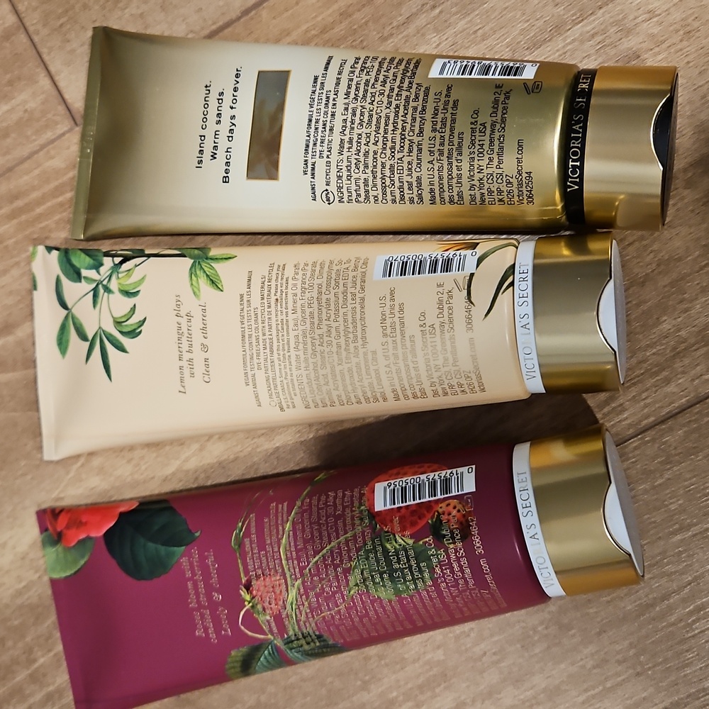 Victoria's Secret Fragrance Lotion Trio Full Sizs 8oz Each - Picture 2 of 2